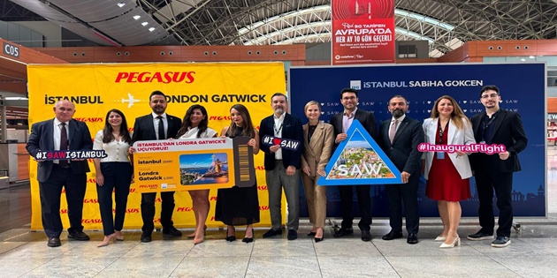 Sabiha Gökçen’in Londra Ağı Gatwick İle Genişliyor